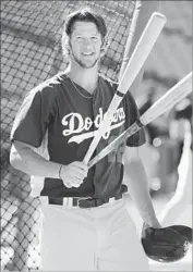  ?? Wally Skalij Los Angeles Times ?? FEW THINGS please Clayton Kershaw more than batting practice. “You can enjoy yourself,” he says.