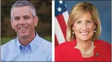  ??  ?? left to right: Anthony Brindisi and Claudia Tenney