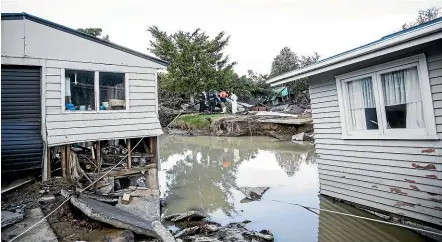  ??  ?? Dave Cull says local councils need to "get ahead of the threats to our community resilience from climate changeindu­ced weather events" such as the 2017 Edgecumbe floods.