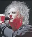  ??  ?? 0 Robert Smith is returning to Scotland with The Cure