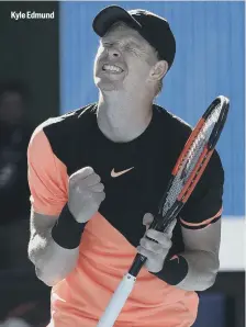  ??  ?? Kyle Edmund