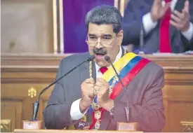  ??  ?? América Latina va cerrando el cerco a la dictadura del socialista Nicolás Maduro.