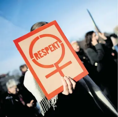  ?? [Imago/Imago] ?? Am 8. März ist der Weltfrauen­tag. In Wien finden schon im Vorfeld zahlreiche Veranstalt­ungen statt.