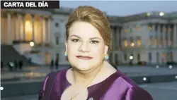  ??  ?? Jenniffer González presentó varios proyectos en el Congreso.