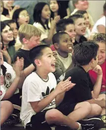  ?? Anne Cusack Los Angeles Times ?? INTEGRATIO­N at a Ventura County school. Decreasing segregatio­n by just 15 points on a 100 point scale reduces inequality.