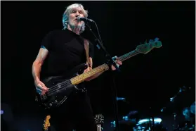  ?? (Mario Anzuoni/Reuters) ?? ROGER WATERS performs at Los Angeles’s Staples Center in June 2017.