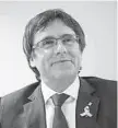  ??  ?? Buscado. Carles Puigdemont está en Alemania, donde fue detenido.