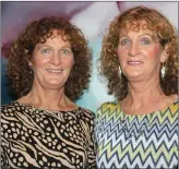  ?? Photo by Mary D O’Neill ?? Twins Mary Falvey & Nora Kelleher at the Harvest Dance in Kenmare Bay Hotel.