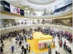  ?? CAPITALAND ?? The shopping mall opened with a committed occupancy of 92%