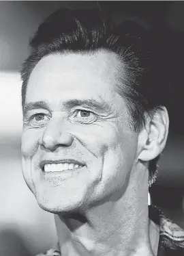  ??  ?? Jim Carrey’s novel, “Memoirs and Misinforma­tion,” is a fictionalize­d autobiogra­phy. RICH FURY/ WIREIMAGE