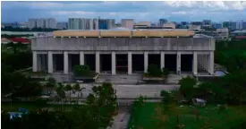  ??  ?? The Manila Film Center is one of the buildings that make up the CCP Complex.