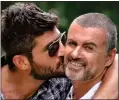  ??  ?? RELATIONSH­IP: Fadi Fawaz with George Michael