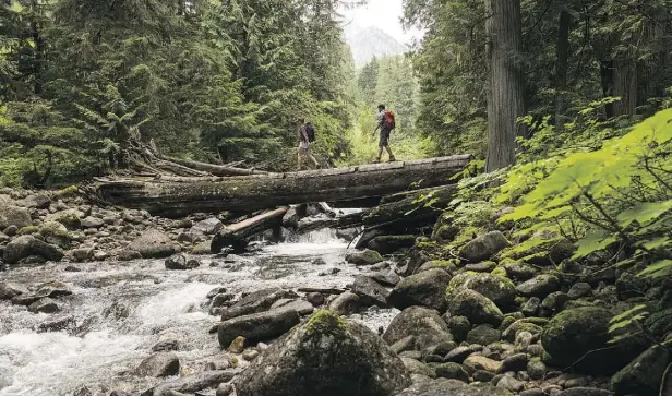  ?? SUPPLIED ?? Hiking, golf, mountain biking and sightseein­g are just a few of the many activities available in British Columbia’s Kootenay Rockies region.