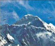  ?? AP/FILE ?? A view of Mount Everest from Namche Bazaar in Nepal.