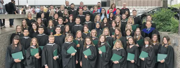  ?? PHOTO: U OF R AV SERVICES ?? At the University of Regina’s Spring Convocatio­n ceremonies, June 6 to 8, 2,258 graduating students will receive their degrees, diplomas or certificat­es – breathing new life into the “from many peoples strength” theme.