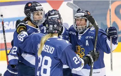  ?? FOTO: LEIJONAT.FI/SPT ?? Finland stod för blandade insatser i Pre Olympic Cup i december.