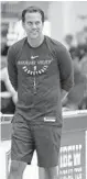  ?? DAVID SANTIAGO/AP ?? Miami Heat head coach Erik Spoelstra looks on during practice Thursday at training camp in Boca Raton.