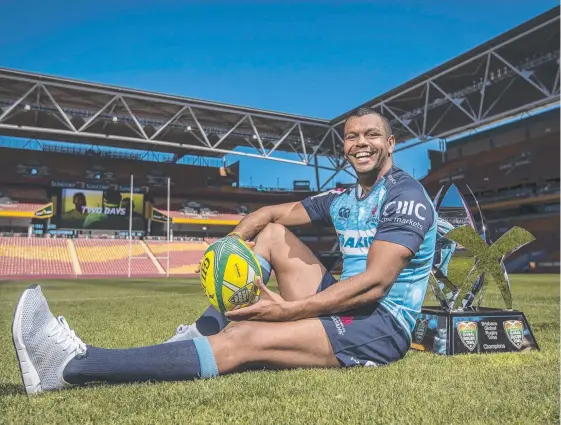  ?? Picture: SUPPLIED ?? Wallabies ace Kurtley Beale is looking forward to the Brisbane Global Rugby Tens but has Wallabies business to attend to first.