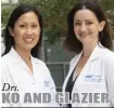  ?? ASK THE DOCTORS ?? Drs.
KO AND GLAZIER