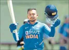  ?? GETTY IMAGES ?? Prithvi Shaw scored 150 and 48 in the two one-dayers on the A tour of New Zealand till now.