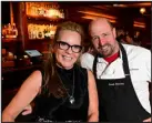  ?? HELEN H. RICHARDSON - THE DENVER POST ?? Chef Frank Bonanno with his wife and creative director, Jacqueline, during a friends and family night at El Rancho on Jan. 11.