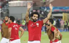  ?? Reuters ?? Egypt’s Mohammad Salah’s feud with the Egyptian Football Associatio­n (EFA) over image rights is nearing a compromise, according to EFA board member Hazem Emam.