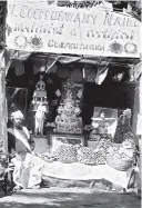  ??  ?? An old photo of P V Kuppusawmy, Sukanand’s great-grandfathe­r who opened the bakery in 1888; Priyank Sukanand