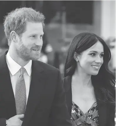  ?? JOHN RAINFORD/WENN.COM ?? Before meeting and proposing to Meghan Markle, Prince Harry struggled with, and eventually sought help for, emotional issues. He has emerged as a mature, confident and compassion­ate man.