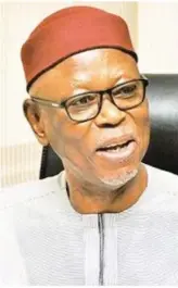  ??  ?? Chief Oyegun