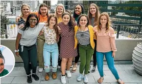  ??  ?? ‘‘Young girls are telling us about these stories when someone has told them the primary industries are not really for girls or a lot of these girls might the only girl in their ag-class at school,’’ says GirlBoss founder Alexia Hilbertido­u, above inset.