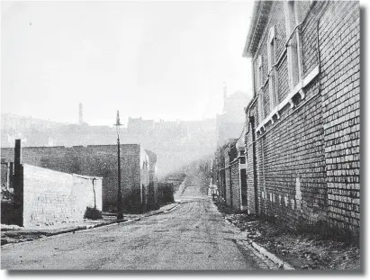  ?? ?? Spring Gardens, Dudley, around 1960