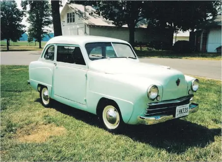  ??  ?? In 1949, Crosley had a 2,032-millimetre wheelbase and an overall length of 3,683 mm. It weighed just 522 kilograms.