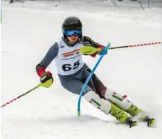  ?? Foto: Marina Klocke ?? „Anfang November hätte ich nicht gedacht, dass für mich Skirennen stattfinde­n“, sagt der 17  jährige Finn Klocke. Er hat sich geirrt.