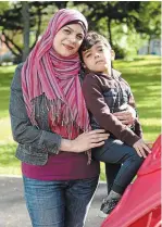  ?? HAMILTON SPECTATOR FILE PHOTO ?? Amal Albattrawi fled Gaza with her five-year-old son, Sameer Alshaer, and came to Hamilton in 2019. She had been trying to reunite with her husband and two daughters.