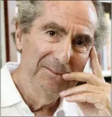  ?? RICHARD DREW — THE ASSOCIATED PRESS FILE ?? Author Philip Roth poses for a photo in the offices of his publisher, Houghton Mifflin, in New York. Friends and admirers will gather Tuesday at the New York Public Library for a tribute to Philip Roth, who died in May.