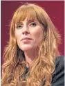  ?? ?? Labour’s deputy leader Angela Rayner called for records to be made public