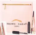  ?? ?? Brows by Sarah Wow Brow duo £50, above, and Brows by Sarah Wow Brow pencil £17, left