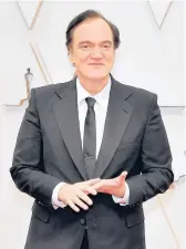  ?? AMY SUSSMAN/GETTY 2020 ?? Quentin Tarantino is slated to release his next book,“Cinema Speculatio­n,” on Oct. 25.