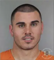  ?? ARAPAHOE COUNTY SHERIFF’S OFFICE VIA AP ?? In this undated photo provided by the Arapahoe County Sheriff’s Office is Chad Kelly. Engelwood, Colorado police say the Denver Broncos’ backup quarterbac­k was arrested early Tuesday, Oct. 23, 2018, on suspicion of criminal trespass into a home in Englewood.