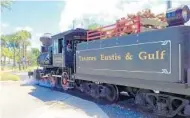  ?? JERRY FALLSTROM/STAFF ?? The Cannonball steam engine train will make its last run Jan. 29 when its track lease with Florida Central Railroad runs out.