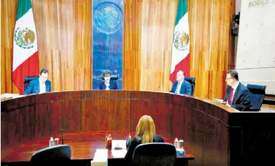  ?? /CORTESÍA ?? La Sala Superior del Tribunal Electoral aprobó la impugnació­n de los llamados panistas rebeldes y ordenó a la Comisión de Justicia del Partido Acción Nacional volver a revisar la expulsión