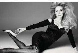  ?? ?? Adele in the November issue of Vogue. Photograph: British Vogue: Steven Meisel/Vogue
