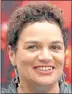  ??  ?? JACKIE KAY: Has written to Bishopbrig­gs Academy.