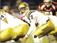  ?? OTTO GREULE JR / GETTY IMAGES ?? Dolphins quarterbac­k Matt Moore played college football first for UCLA and later for Oregon State, pausing in between to ponder a baseball career. He was drafted by the Los Angeles Angels in 2004 as a 22nd-round pick.