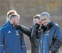  ?? Picture: GETTY IMAGES ?? GUIDING HAND: Manager Jose Mourinho, right, will have to put his thinking cap on to get his Manchester United charges into the right frame of mind to get back to winning ways again