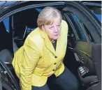  ??  ?? Chancellor Angela Merkel.