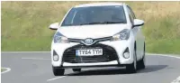  ??  ?? ●● Toyota’s Yaris hybrid