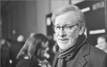  ?? — AFP file photo ?? Spielberg attends the ‘Five Came Back’ world premiere at Alice Tully Hall last month in New York City.