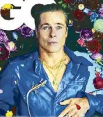  ?? ?? Brad Pitt graces the August cover of GQ magazine.