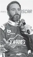  ?? CHUCK BURTON, AP ?? Seven- time Cup champion Jimmie Johnson faces a new route to a title.